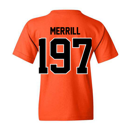 Oklahoma State - NCAA Wrestling : Cody Merrill - Classic Shersey Youth T-Shirt-1