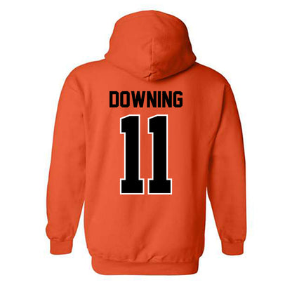 Oklahoma State - NCAA Softball : Preslee Downing - Classic Shersey Hooded Sweatshirt-1