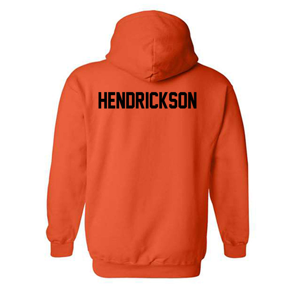 Oklahoma State - NCAA Wrestling : Wyatt Hendrickson - Classic Shersey Hooded Sweatshirt-1