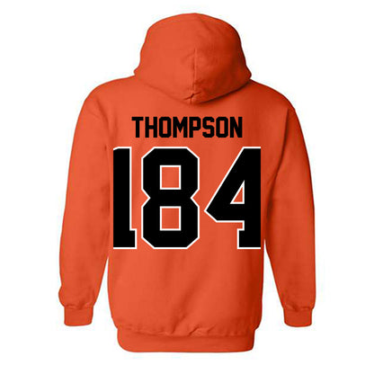Oklahoma State - NCAA Wrestling : Brayden Thompson - Classic Shersey Hooded Sweatshirt-1