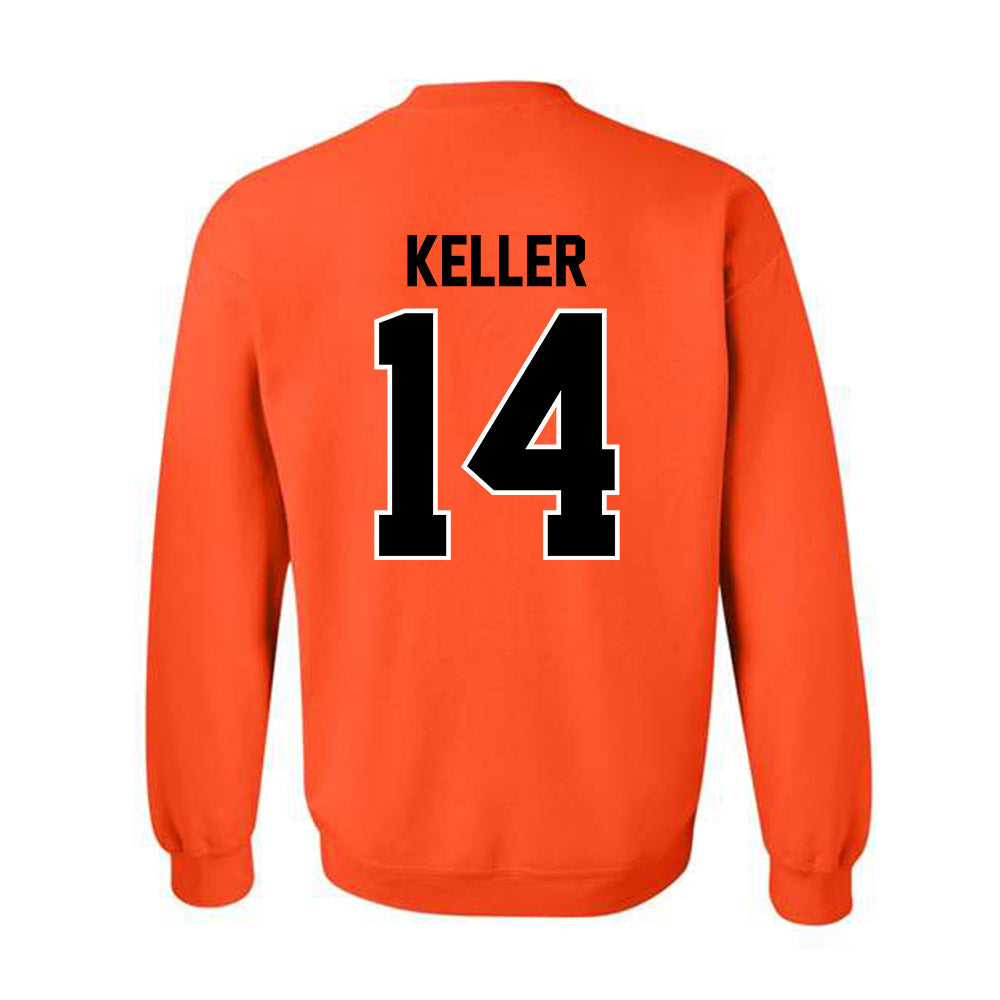 Oklahoma State - NCAA Men's Basketball : Jamyron Keller - Classic Shersey Crewneck Sweatshirt-1