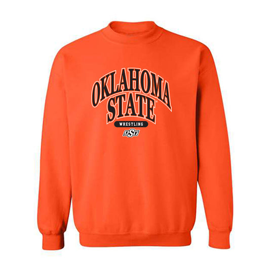 Oklahoma State - NCAA Wrestling : Cody Merrill - Classic Shersey Crewneck Sweatshirt-0