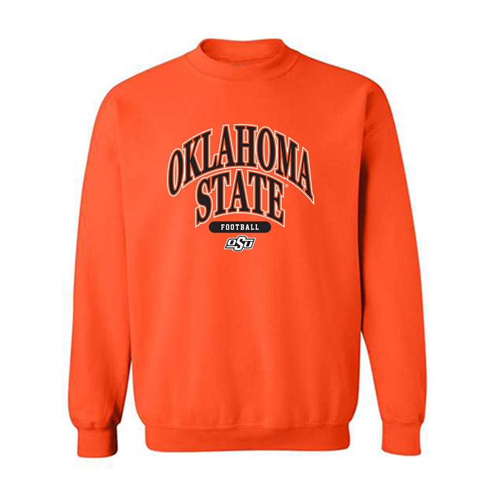 Oklahoma State - NCAA Football : Draden Fullbright - Classic Shersey Crewneck Sweatshirt-0