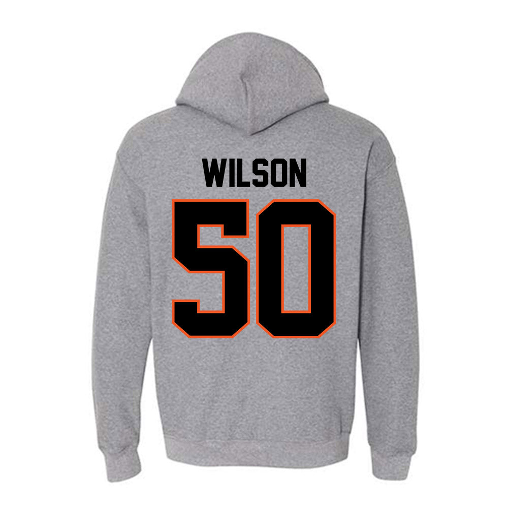 Oklahoma State - NCAA Football : Gunnar Wilson - Classic Shersey Hooded Sweatshirt