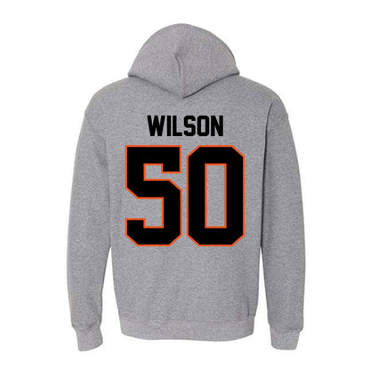 Oklahoma State - NCAA Football : Gunnar Wilson - Classic Shersey Hooded Sweatshirt