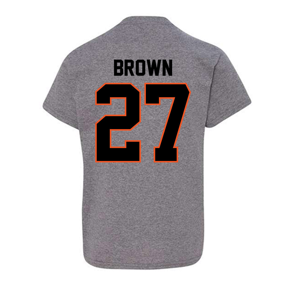 Oklahoma State - NCAA Baseball : Matthew Brown - Classic Shersey Youth T-Shirt-1