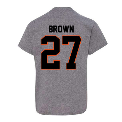 Oklahoma State - NCAA Baseball : Matthew Brown - Classic Shersey Youth T-Shirt-1