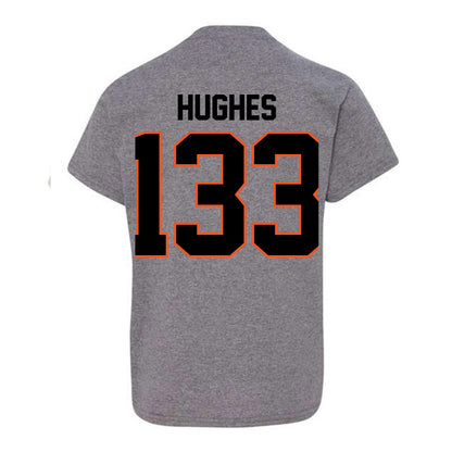 Oklahoma State - NCAA Wrestling : Cael Hughes - Classic Shersey Youth T-Shirt