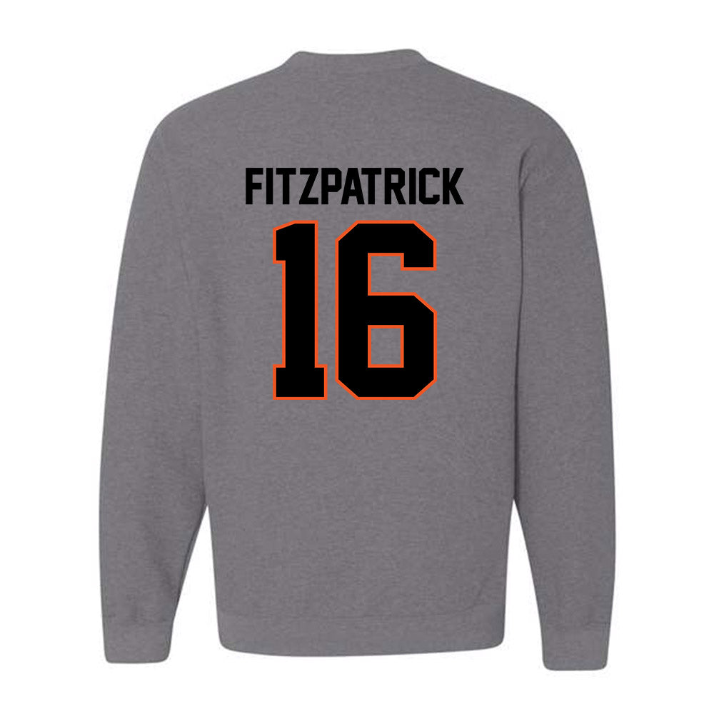 Oklahoma State - NCAA Football : Christian Fitzpatrick - Classic Shersey Crewneck Sweatshirt-1
