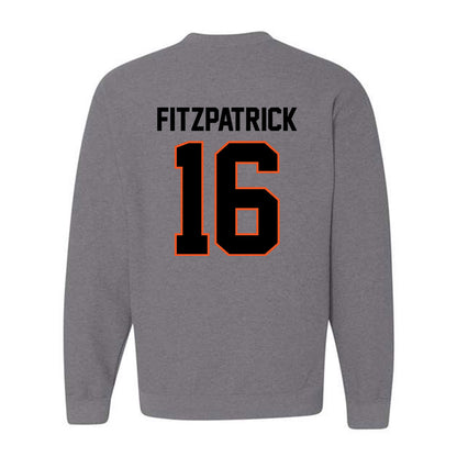 Oklahoma State - NCAA Football : Christian Fitzpatrick - Classic Shersey Crewneck Sweatshirt-1
