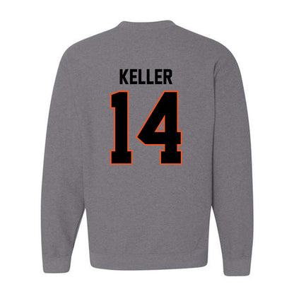 Oklahoma State - NCAA Men's Basketball : Jamyron Keller - Classic Shersey Crewneck Sweatshirt-1