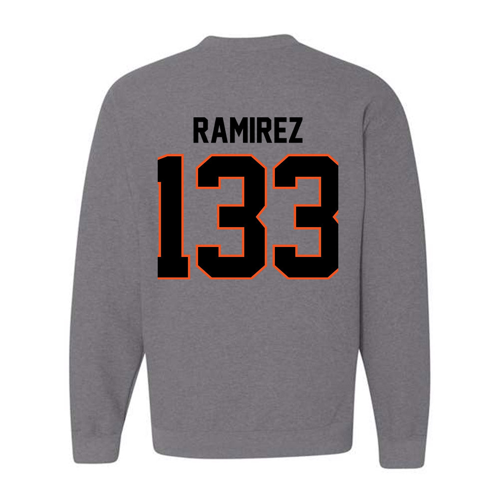 Oklahoma State - NCAA Wrestling : Ronnie Ramirez - Classic Shersey Crewneck Sweatshirt-1