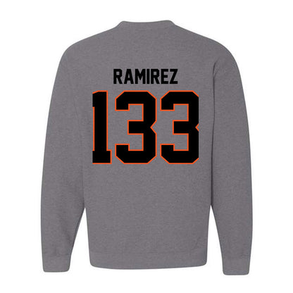 Oklahoma State - NCAA Wrestling : Ronnie Ramirez - Classic Shersey Crewneck Sweatshirt-1