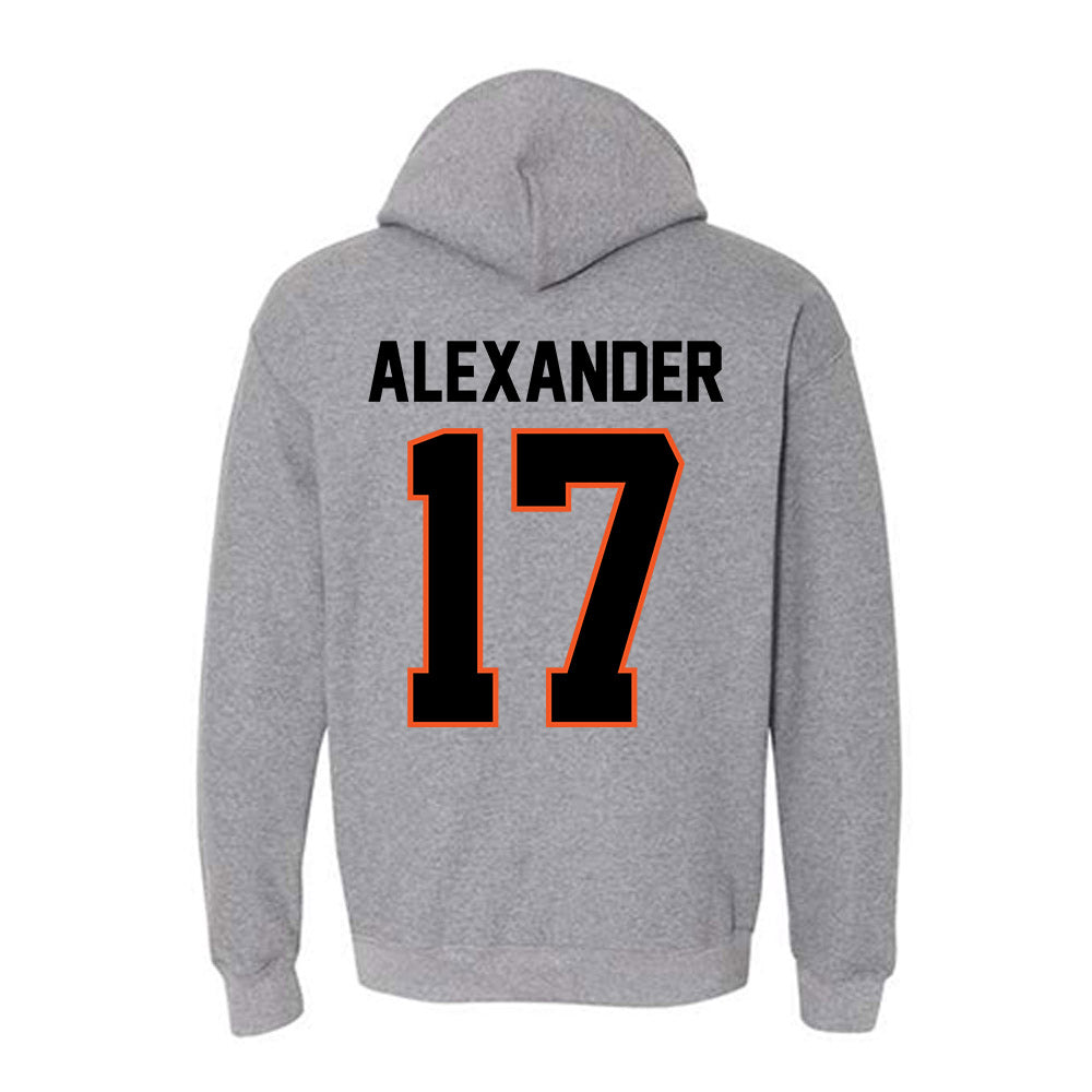 Oklahoma State - NCAA Baseball : Elijah Alexander - Classic Shersey Hooded Sweatshirt