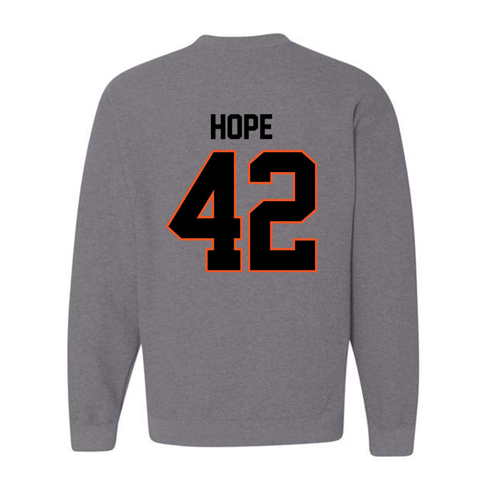 Oklahoma State - NCAA Baseball : Jett Hope - Classic Shersey Crewneck Sweatshirt-1