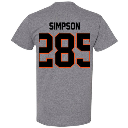 Oklahoma State - NCAA Wrestling : hayden Simpson - Classic Shersey T-Shirt