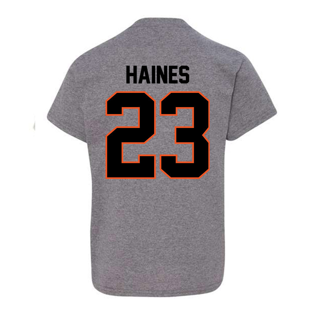 Oklahoma State - NCAA Women's Soccer : Megan Haines - Classic Shersey Youth T-Shirt