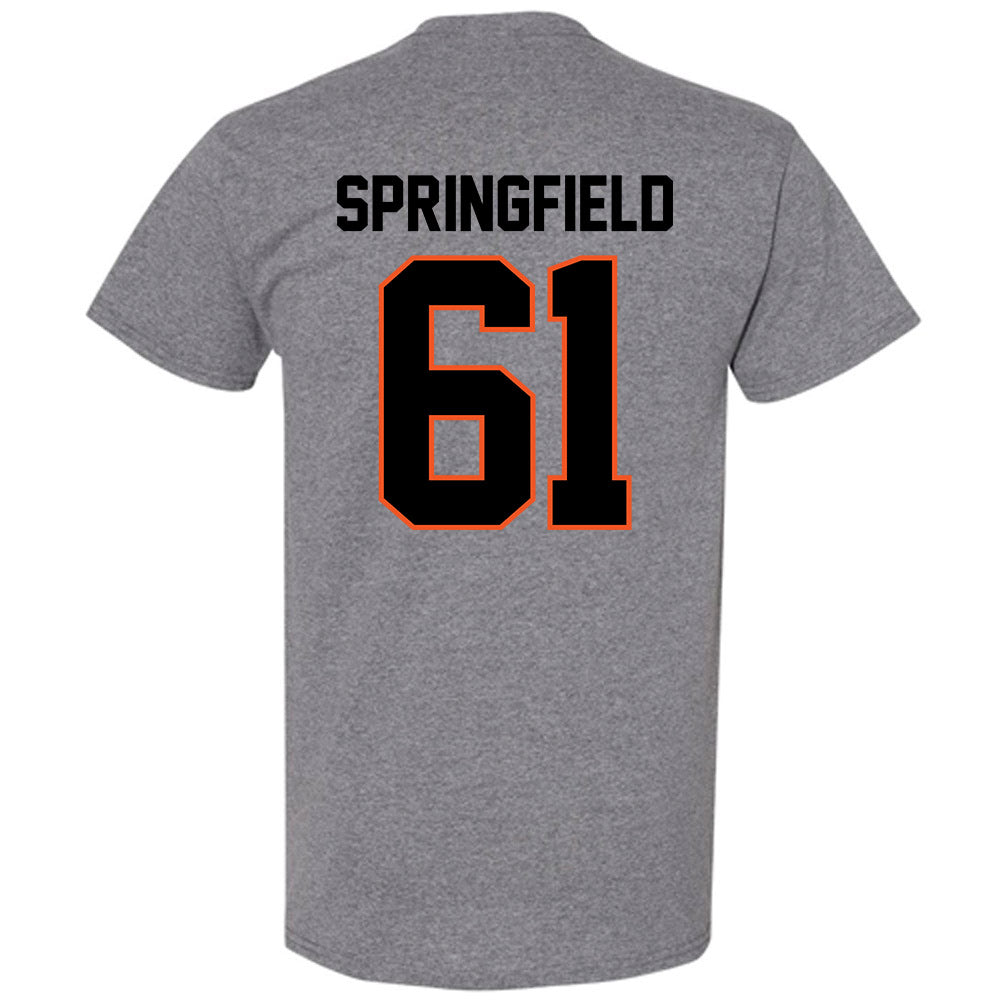 Oklahoma State - NCAA Football : Jake Springfield - Classic Shersey T-Shirt