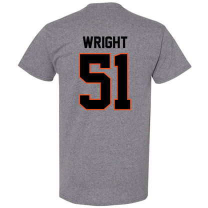 Oklahoma State - NCAA Men's Basketball : John-Michael Wright - Classic Shersey T-Shirt