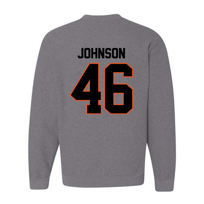 Oklahoma State - NCAA Football : Temerrick Johnson - Classic Shersey Crewneck Sweatshirt