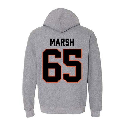 Oklahoma State - NCAA Football : Hilton Marsh - Classic Shersey Hooded Sweatshirt