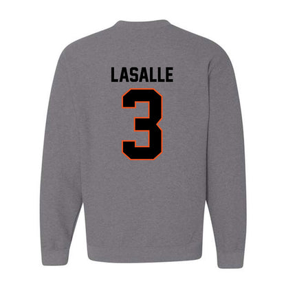 Oklahoma State - NCAA Baseball : Donovan Lasalle - Classic Shersey Crewneck Sweatshirt-1