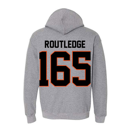 Oklahoma State - NCAA Wrestling : Kody Routledge - Classic Shersey Hooded Sweatshirt-1