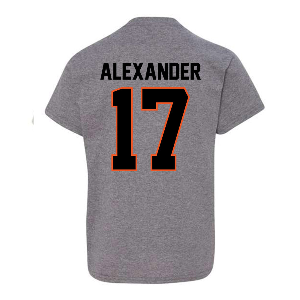 Oklahoma State - NCAA Baseball : Elijah Alexander - Classic Shersey Youth T-Shirt