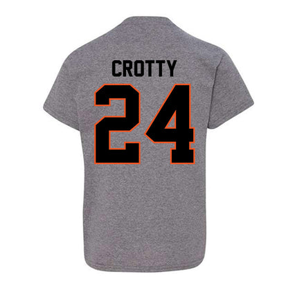 Oklahoma State - NCAA Men's Basketball : Ryan Crotty - Classic Shersey Youth T-Shirt-1
