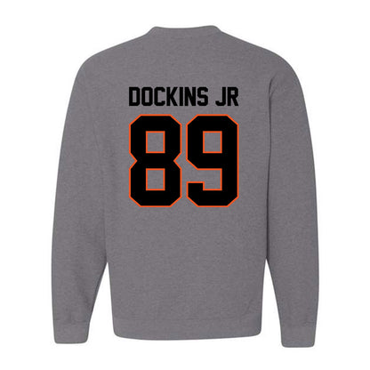 Oklahoma State - NCAA Football : Marcus Dockins Jr - Classic Shersey Crewneck Sweatshirt