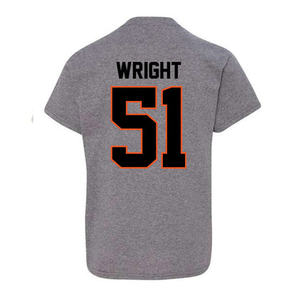 Oklahoma State - NCAA Men's Basketball : John-Michael Wright - Classic Shersey Youth T-Shirt