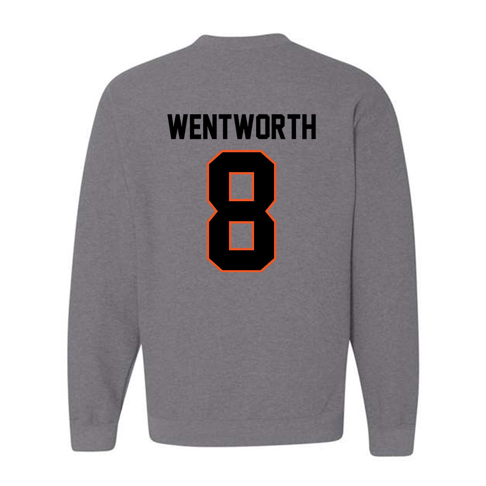 Oklahoma State - NCAA Baseball : TP Wentworth - Classic Shersey Crewneck Sweatshirt-1