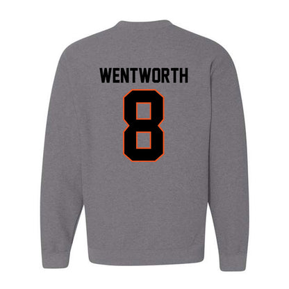 Oklahoma State - NCAA Baseball : TP Wentworth - Classic Shersey Crewneck Sweatshirt-1