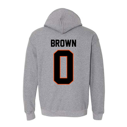 Oklahoma State - NCAA Men's Basketball : Naz Brown - Classic Shersey Hooded Sweatshirt