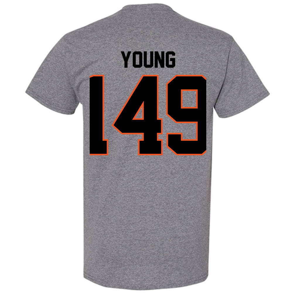 Oklahoma State - NCAA Wrestling : Carter Young - Classic Shersey T-Shirt