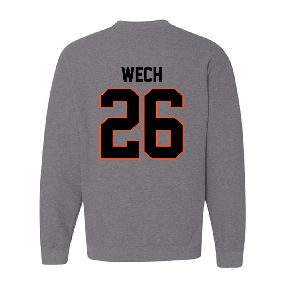 Oklahoma State - NCAA Baseball : Noah Wech - Classic Shersey Crewneck Sweatshirt-1