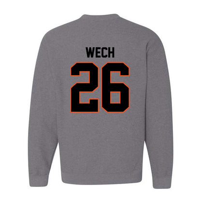 Oklahoma State - NCAA Baseball : Noah Wech - Classic Shersey Crewneck Sweatshirt-1