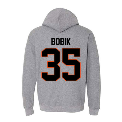 Oklahoma State - NCAA Men's Basketball : Jaxton Bobik - Classic Shersey Hooded Sweatshirt-1