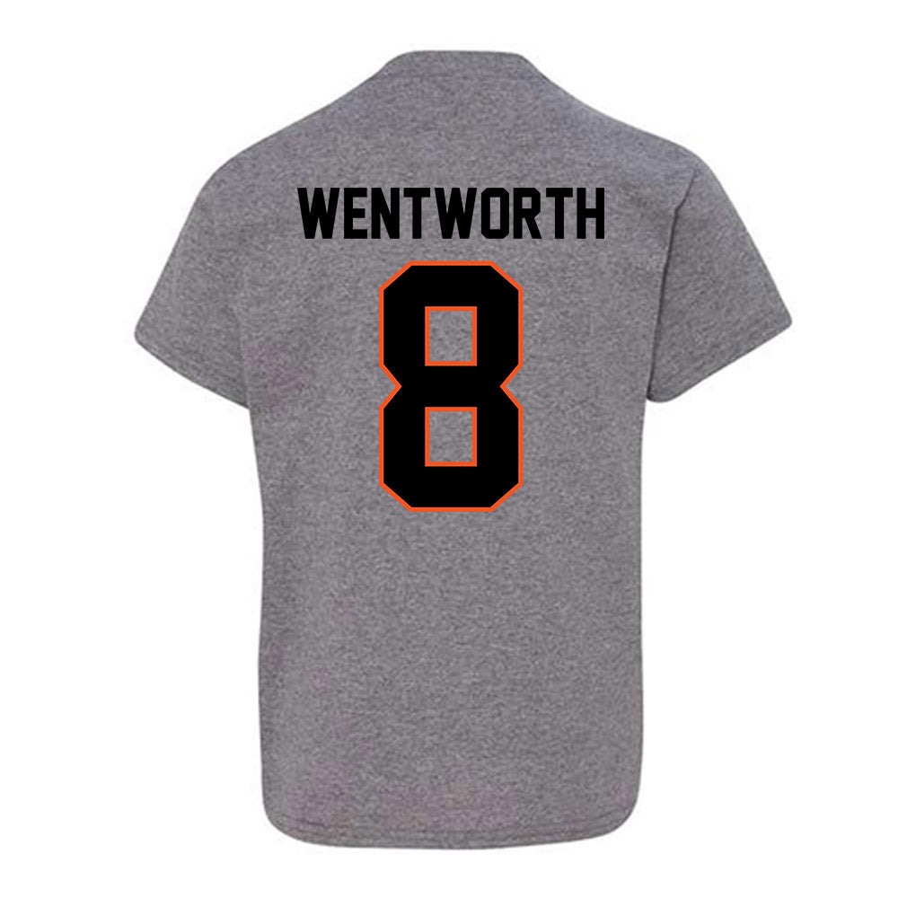 Oklahoma State - NCAA Baseball : TP Wentworth - Classic Shersey Youth T-Shirt-1