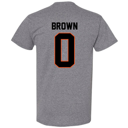 Oklahoma State - NCAA Men's Basketball : Naz Brown - Classic Shersey T-Shirt