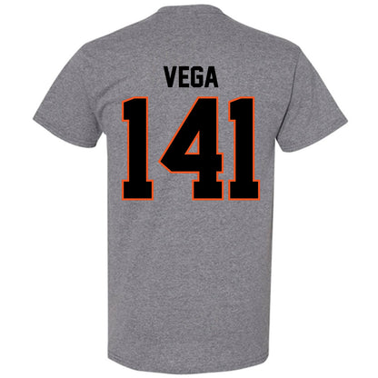 Oklahoma State - NCAA Wrestling : Sergio Vega - Classic Shersey T-Shirt-1