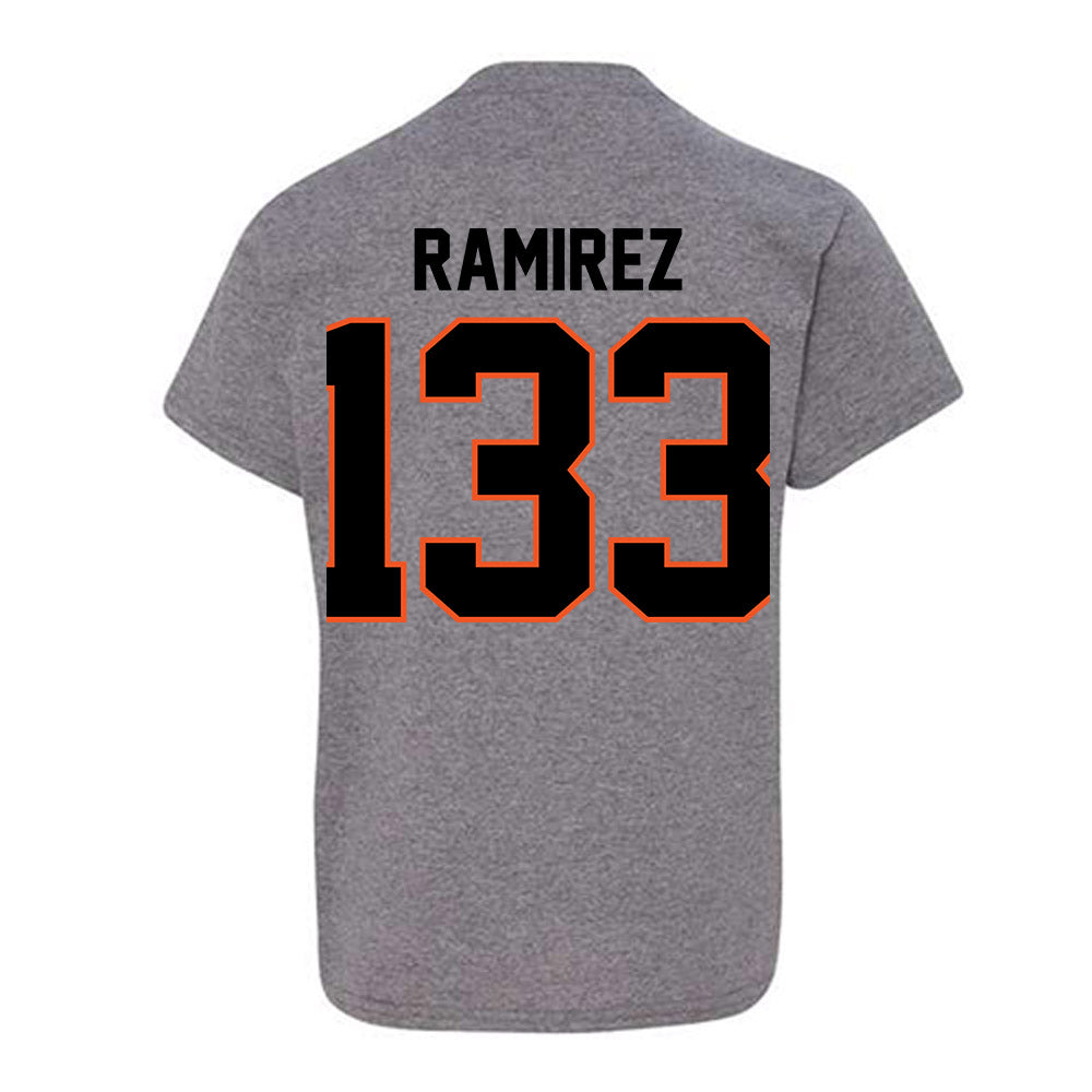 Oklahoma State - NCAA Wrestling : Ronnie Ramirez - Classic Shersey Youth T-Shirt-1