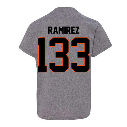 Oklahoma State - NCAA Wrestling : Ronnie Ramirez - Classic Shersey Youth T-Shirt-1