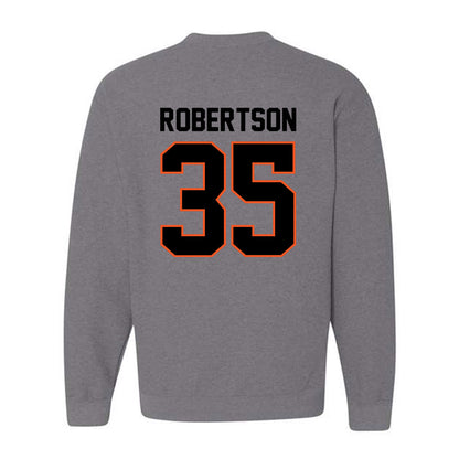 Oklahoma State - NCAA Football : Baxter Robertson - Classic Shersey Crewneck Sweatshirt