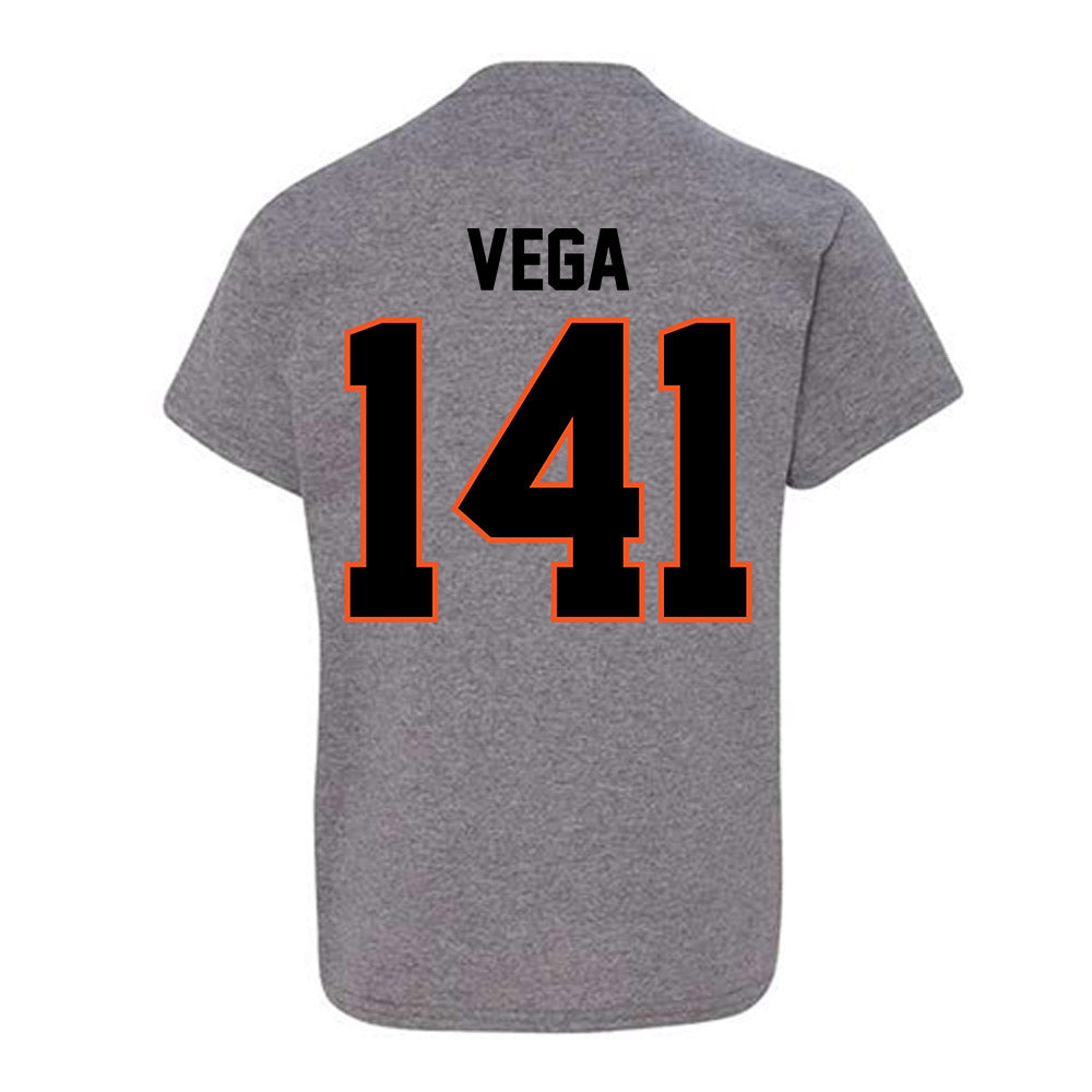 Oklahoma State - NCAA Wrestling : Sergio Vega - Classic Shersey Youth T-Shirt-1