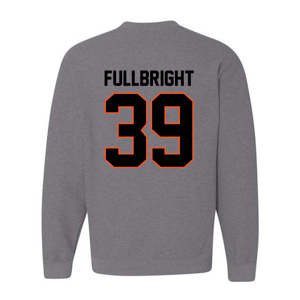 Oklahoma State - NCAA Football : Draden Fullbright - Classic Shersey Crewneck Sweatshirt-1
