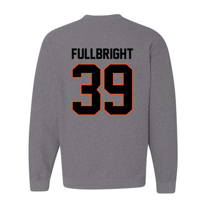Oklahoma State - NCAA Football : Draden Fullbright - Classic Shersey Crewneck Sweatshirt-1