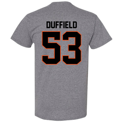Oklahoma State - NCAA Football : Jaxson Duffield - Classic Shersey T-Shirt-1