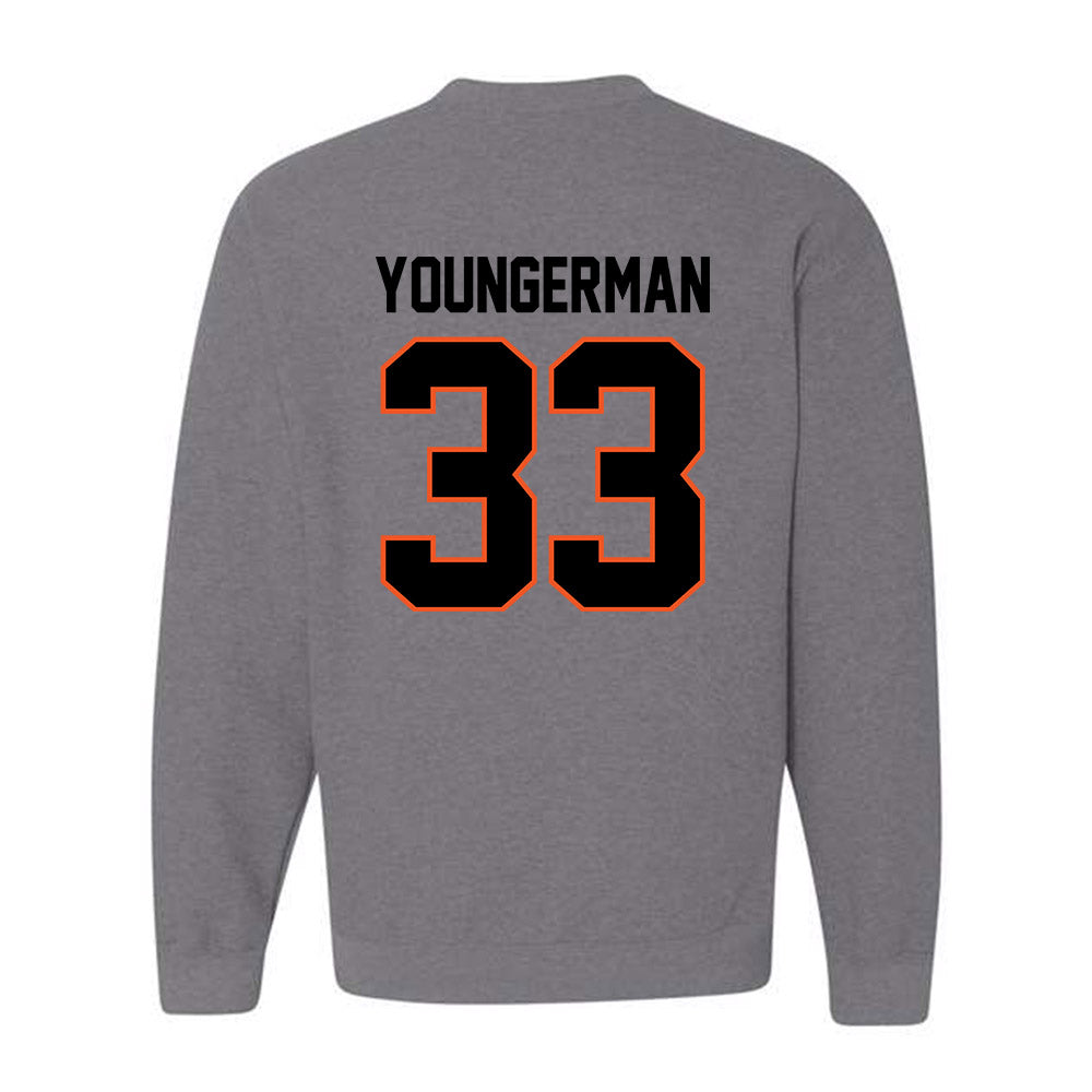 Oklahoma State - NCAA Baseball : Sean Youngerman - Classic Shersey Crewneck Sweatshirt-1