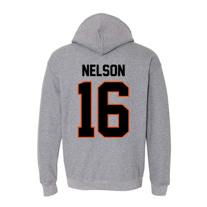 Oklahoma State - NCAA Football : Willie Nelson - Classic Shersey Hooded Sweatshirt